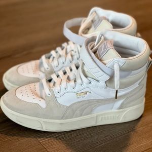 Almost new puma high tops
